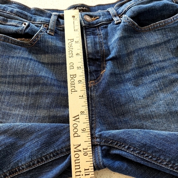 Banana Republic Womens 28 / 6 Girlfriend Jean Mid Rise Casual Stretch Denim EUC - Picture 8 of 10